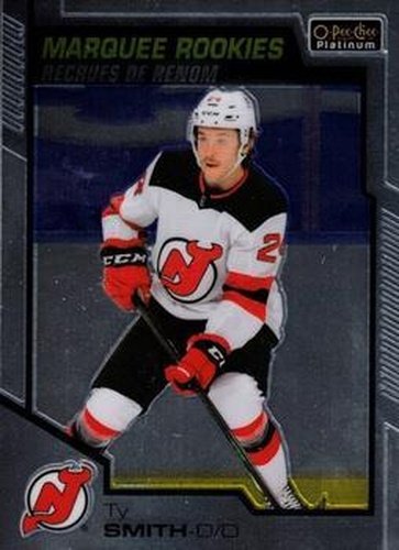 #193 Ty Smith - New Jersey Devils - 2020-21 O-Pee-Chee Platinum Hockey
