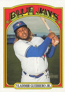 #193 Vladimir Guerrero Jr. - Toronto Blue Jays - 2021 Topps Heritage Baseball