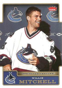 #193 Willie Mitchell - Vancouver Canucks - 2006-07 Fleer Hockey