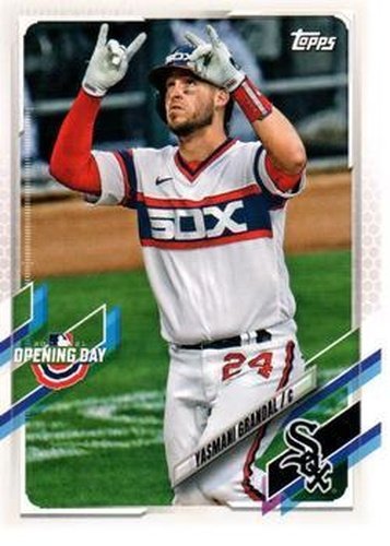 #193 Yasmani Grandal - Chicago White Sox - 2021 Topps Opening Day Baseball