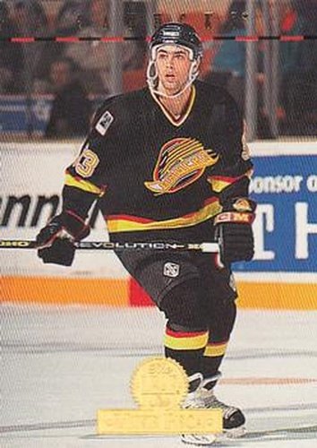 #193 Michael Peca - Vancouver Canucks - 1994-95 Leaf Hockey