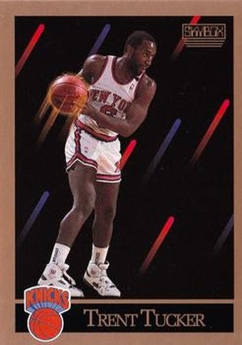 #193 Trent Tucker - New York Knicks - 1990-91 SkyBox Basketball