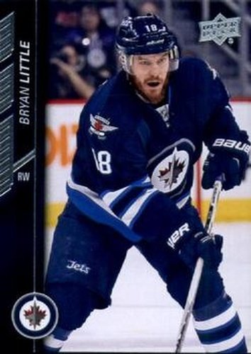 #193 Bryan Little - Winnipeg Jets - 2015-16 Upper Deck Hockey