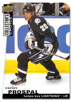 #193 Vaclav Prospal - Tampa Bay Lightning - 2008-09 Collector's Choice Hockey