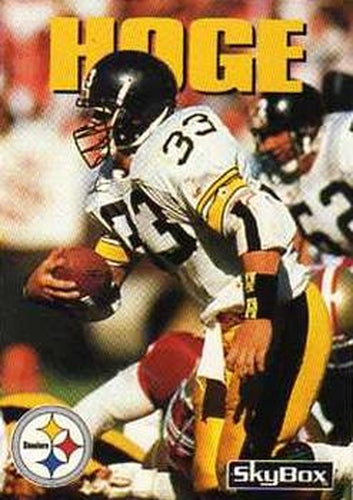 #193 Merril Hoge - Pittsburgh Steelers - 1992 SkyBox Impact Football