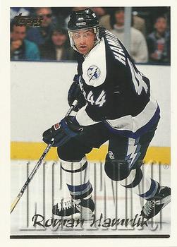 #193 Roman Hamrlik - Tampa Bay Lightning - 1995-96 Topps Hockey