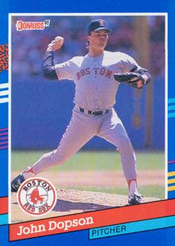 #193 John Dopson - Boston Red Sox - 1991 Donruss Baseball