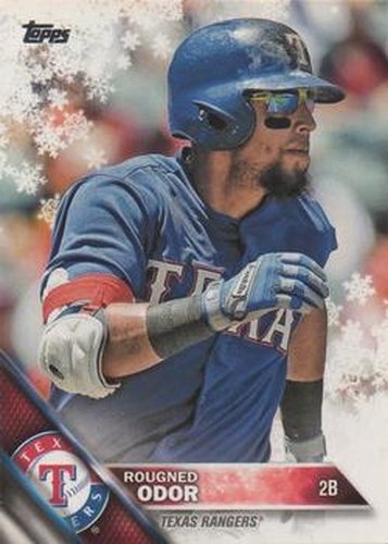 #HMW193 Rougned Odor - Texas Rangers - 2016 Topps Holiday Baseball