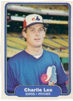 #193 Charlie Lea - Montreal Expos - 1982 Fleer Baseball