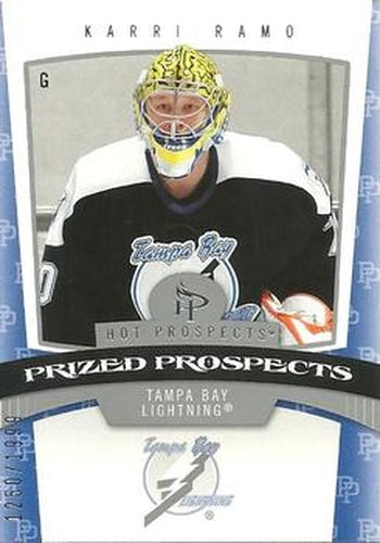 #193 Karri Ramo - Tampa Bay Lightning - 2006-07 Fleer Hot Prospects Hockey