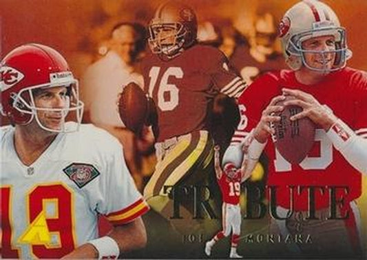 #193 Joe Montana - Kansas City Chiefs / San Francisco 49ers - 1995 Pinnacle Football