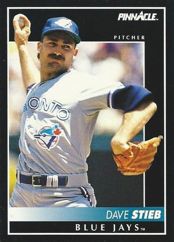 #108 Dave Stieb - Toronto Blue Jays - 1992 Pinnacle Baseball
