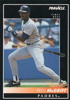 #112 Fred McGriff - San Diego Padres - 1992 Pinnacle Baseball