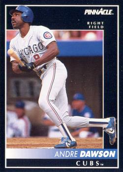 #115 Andre Dawson - Chicago Cubs - 1992 Pinnacle Baseball