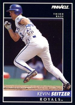 #11 Kevin Seitzer - Kansas City Royals - 1992 Pinnacle Baseball