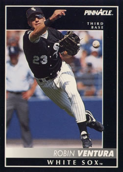 #121 Robin Ventura - Chicago White Sox - 1992 Pinnacle Baseball