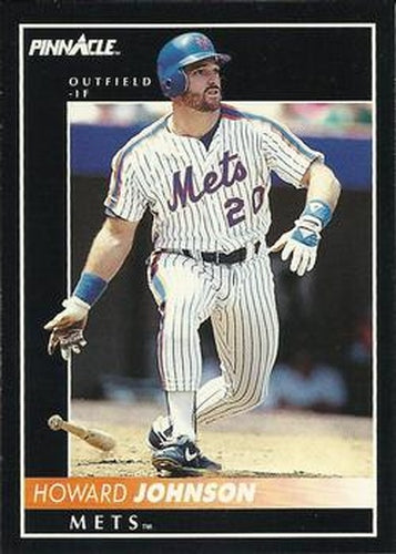 #15 Howard Johnson - New York Mets - 1992 Pinnacle Baseball