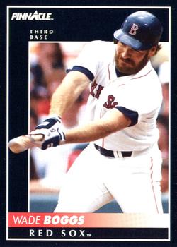 #175 Wade Boggs - Boston Red Sox - 1992 Pinnacle Baseball