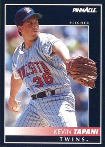 #176 Kevin Tapani - Minnesota Twins - 1992 Pinnacle Baseball
