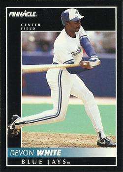 #17 Devon White - Toronto Blue Jays - 1992 Pinnacle Baseball