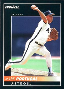 #189 Mark Portugal - Houston Astros - 1992 Pinnacle Baseball