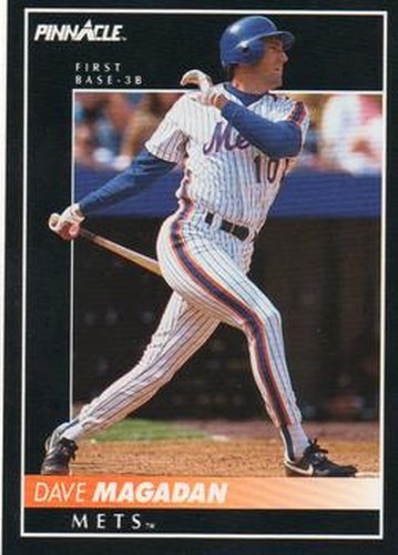#201 Dave Magadan - New York Mets - 1992 Pinnacle Baseball