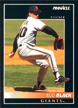 #202 Bud Black - San Francisco Giants - 1992 Pinnacle Baseball