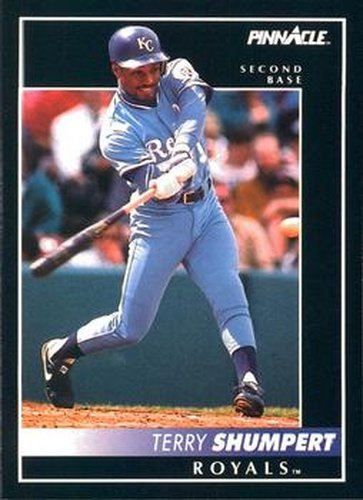 #203 Terry Shumpert - Kansas City Royals - 1992 Pinnacle Baseball