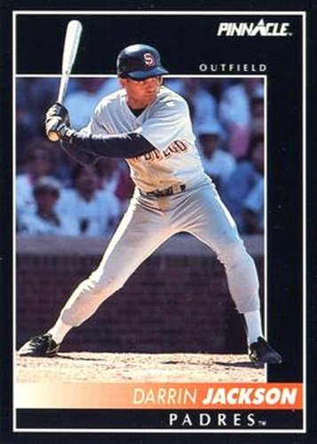 #207 Darrin Jackson - San Diego Padres - 1992 Pinnacle Baseball