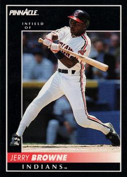 #208 Jerry Browne - Cleveland Indians - 1992 Pinnacle Baseball