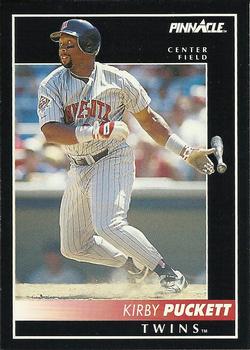 #20 Kirby Puckett - Minnesota Twins - 1992 Pinnacle Baseball