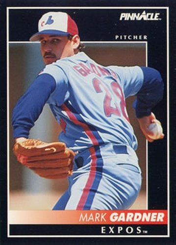 #215 Mark Gardner - Montreal Expos - 1992 Pinnacle Baseball
