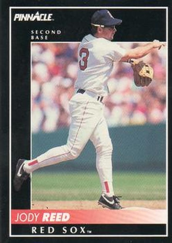 #222 Jody Reed - Boston Red Sox - 1992 Pinnacle Baseball