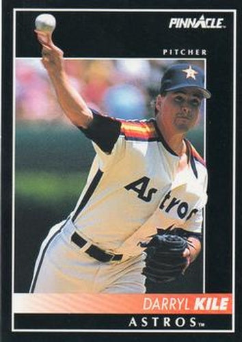 #225 Darryl Kile - Houston Astros - 1992 Pinnacle Baseball