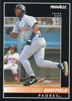#235 Gary Sheffield - San Diego Padres - 1992 Pinnacle Baseball