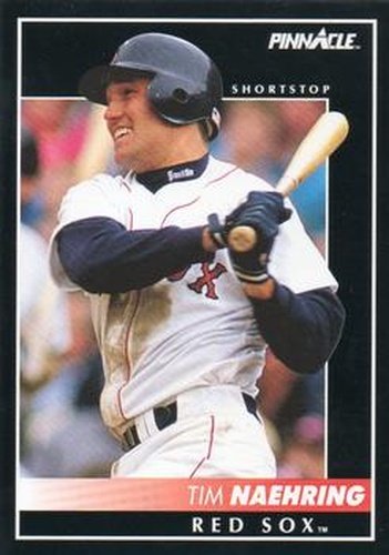 #242 Tim Naehring - Boston Red Sox - 1992 Pinnacle Baseball