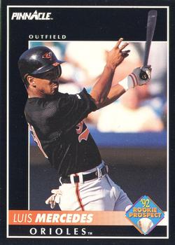 #248 Luis Mercedes - Baltimore Orioles - 1992 Pinnacle Baseball