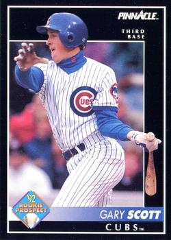 #269 Gary Scott - Chicago Cubs - 1992 Pinnacle Baseball