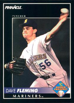 #275 Dave Fleming - Seattle Mariners - 1992 Pinnacle Baseball