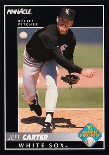 #280 Jeff Carter - Chicago White Sox - 1992 Pinnacle Baseball
