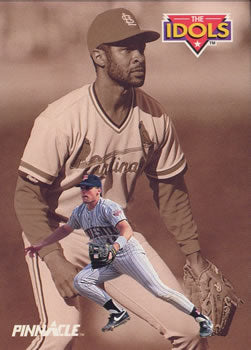 #285 Ozzie Smith / Chuck Knoblauch - St. Louis Cardinals / Minnesota Twins - 1992 Pinnacle Baseball