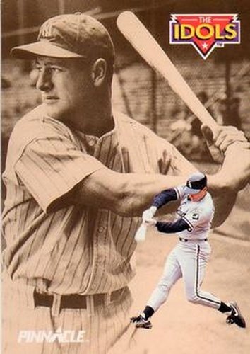 #286 Robin Ventura / Lou Gehrig - Chicago White Sox / New York Yankees - 1992 Pinnacle Baseball