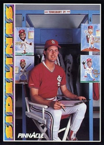 #288 Bob Tewksbury - St. Louis Cardinals - 1992 Pinnacle Baseball