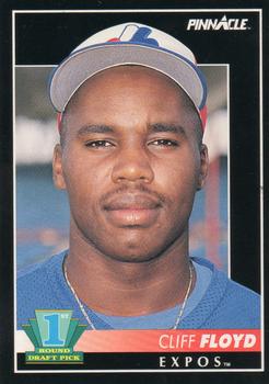 #296 Cliff Floyd - Montreal Expos - 1992 Pinnacle Baseball