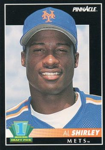 #297 Al Shirley - New York Mets - 1992 Pinnacle Baseball