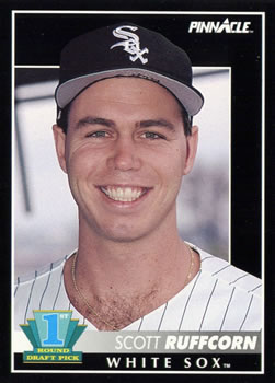 #300 Scott Ruffcorn - Chicago White Sox - 1992 Pinnacle Baseball