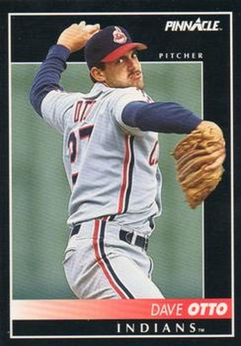 #316 Dave Otto - Cleveland Indians - 1992 Pinnacle Baseball