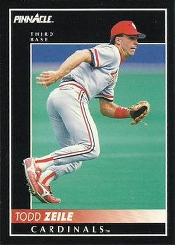 #32 Todd Zeile - St. Louis Cardinals - 1992 Pinnacle Baseball