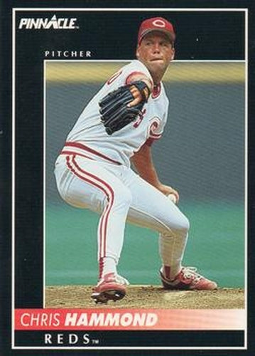#335 Chris Hammond - Cincinnati Reds - 1992 Pinnacle Baseball