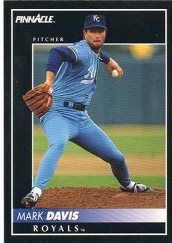 #359 Mark Davis - Kansas City Royals - 1992 Pinnacle Baseball